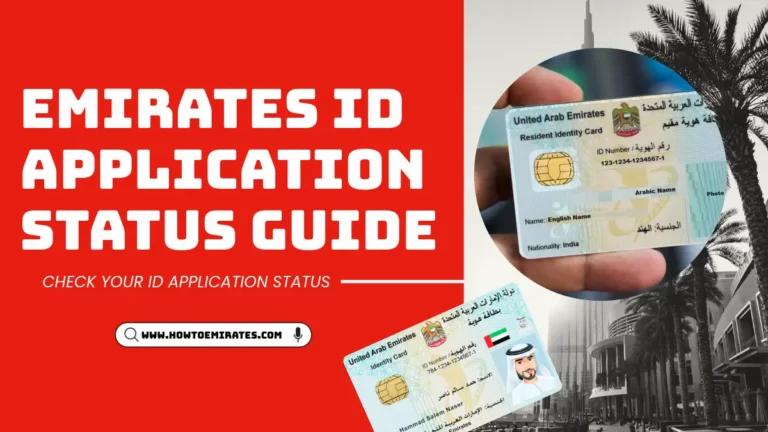 Track Application: Check Emirates ID Status Online