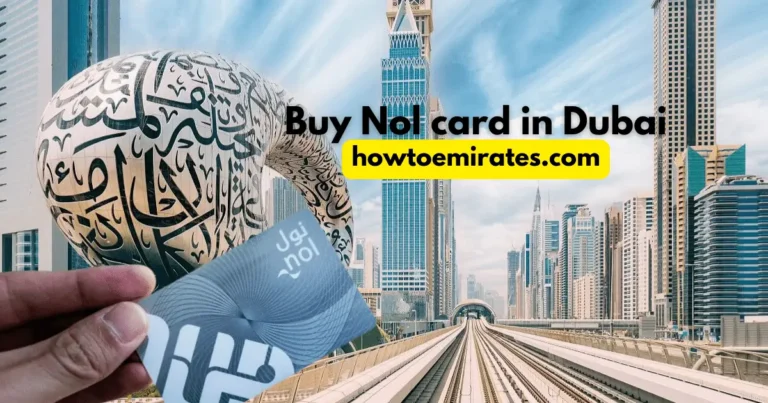 Where to Buy Nol card in Dubai: Types, prices and fares