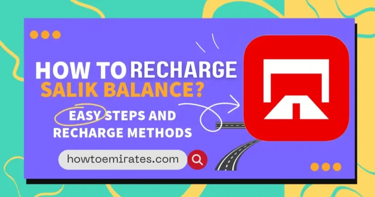 5 Easy Ways to Recharge Salik Balance Online in UAE