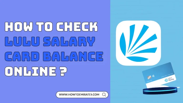 Lulu Salary Card Balance